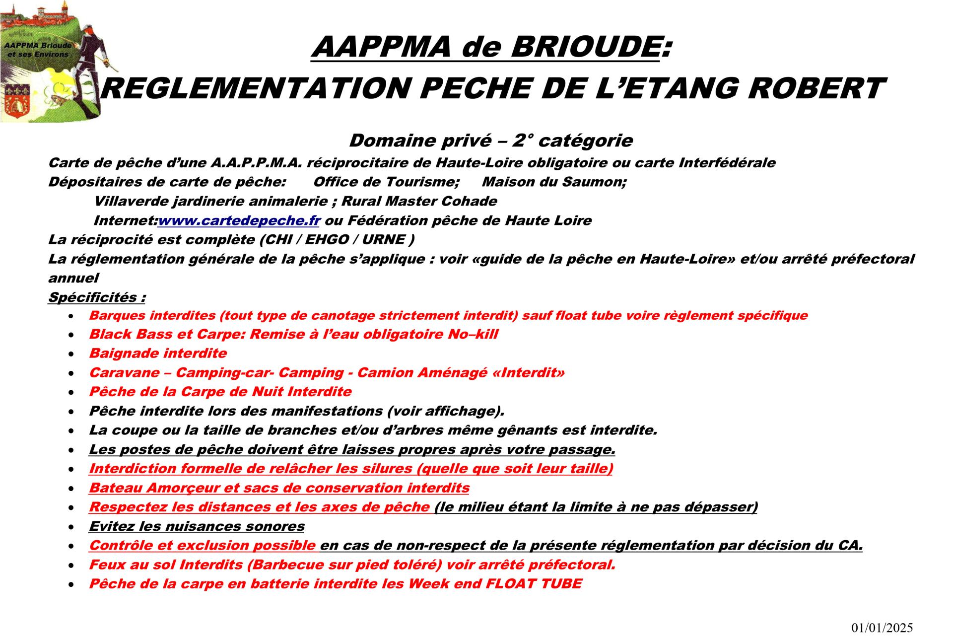 Brioude etang robert 2025